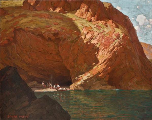 The Rendezvous, Santa Cruz Island by Edgar Payne