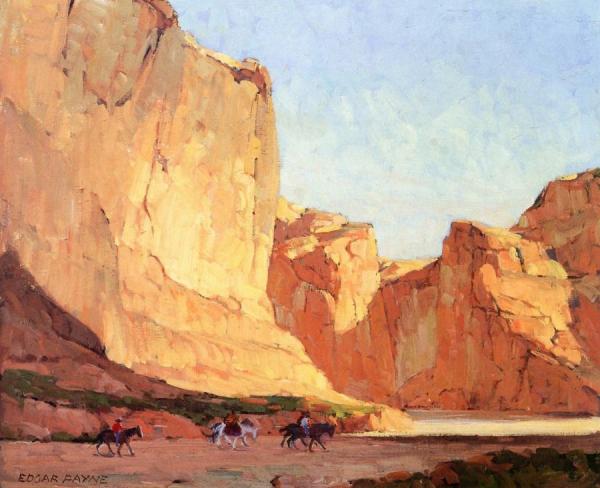 Turn In Canyon De Chelly by Edgar Payne