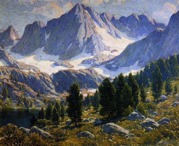 Wooded Slopes by Edgar Payne