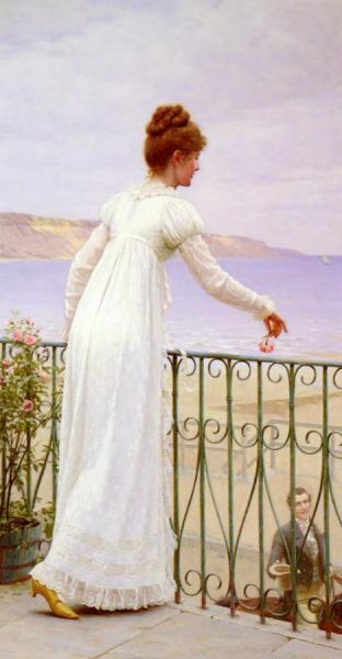 A Favour by Edmund Blair Leighton Oil Painting Reproductions