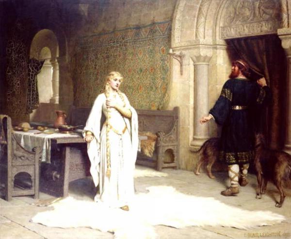 Lady Godiva by Edmund Blair Leighton