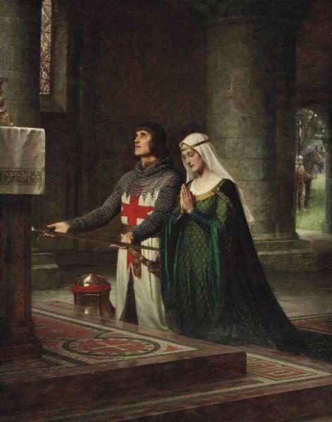 The Dedication by Edmund Blair Leighton