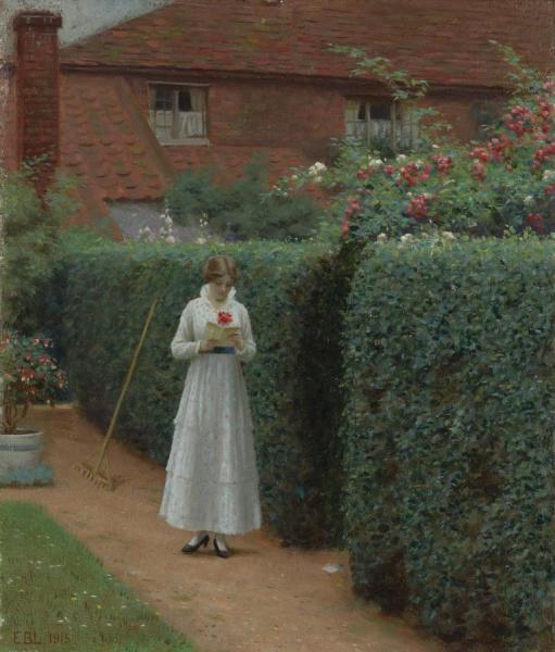 The Ticket by Edmund Blair Leighton