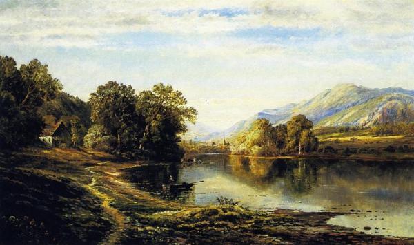 Lazy Sunday by Edmund Darch Lewis Oil Painting Reproductions