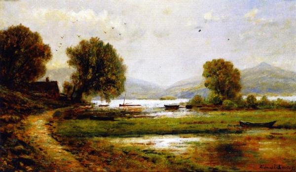 Edmund Darch Lewis Marsh Landscape