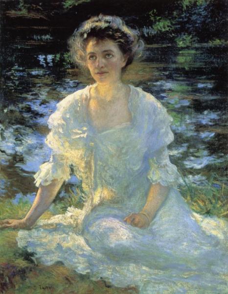 Eleanor Hyde by Edmund Tarbell