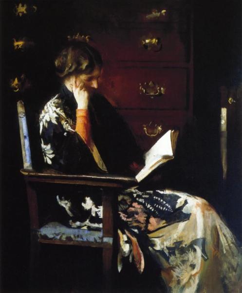 Mary Reading by Edmund Tarbell