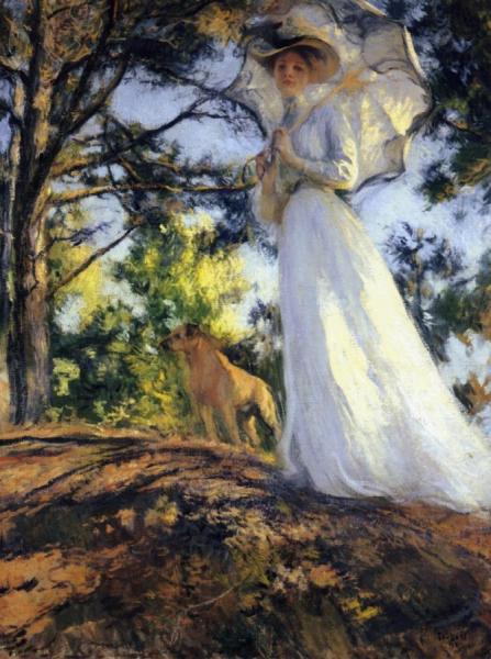 On Bos'n's Hill by Edmund Tarbell