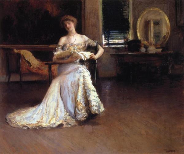 Quiet Afternoon by Edmund Tarbell