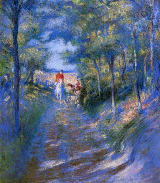 The Fox Hunt by Edmund Tarbell