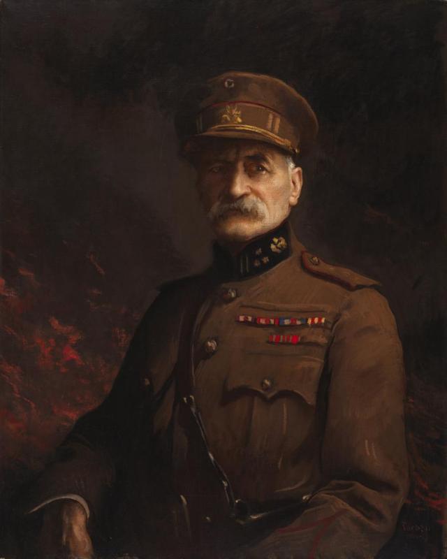 General Georges Leman, Commander Of The Fortified Town Of Liege, 1919-1920 by Edmund Tarbell Oil Painting Reproductions