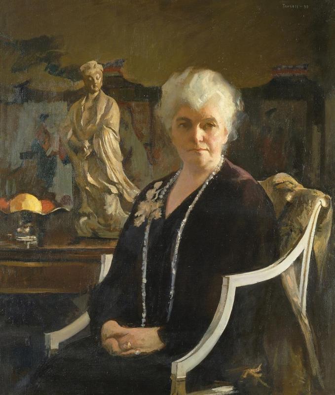 Mrs. Edmund C. Tarbell, 1933 by Edmund Tarbell