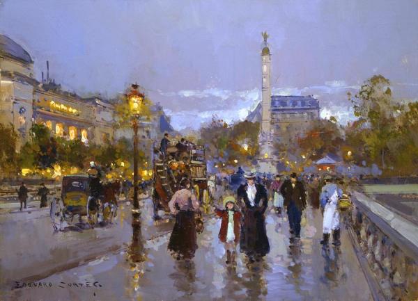 Chatelet by Edouard Léon Cortes