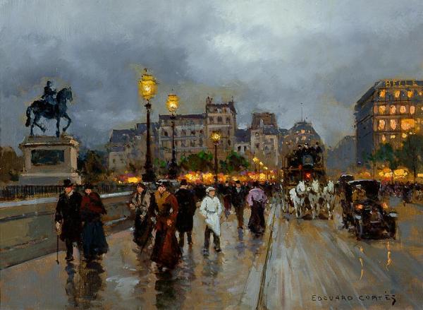 Pont-neuf by Edouard Léon Cortes