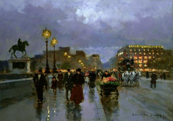 Pont-neuf by Edouard Léon Cortes