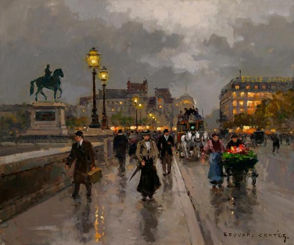 Pont-neuf by Edouard Léon Cortes