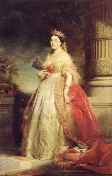 Mathilde Laetitia Wilhelmine Bonaparte by Edouard Louis Dubufe