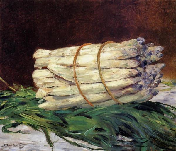 A Bunch Of Asparagus by Edouard Manet