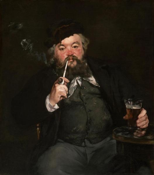 A Good Glass Of Beer by Edouard Manet