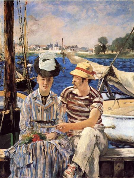 Argenteuil by Edouard Manet