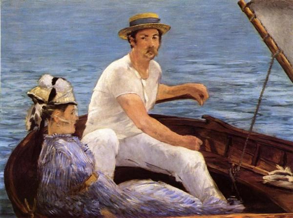 Boating by Edouard Manet