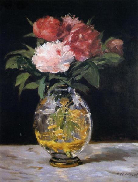 Bouquet Of Flowers by Edouard Manet