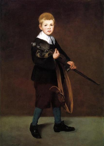 Boy With A Sword by Edouard Manet