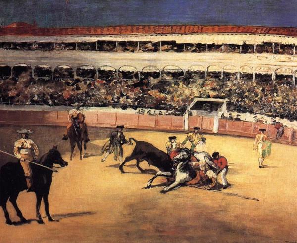 Bullfight by Edouard Manet