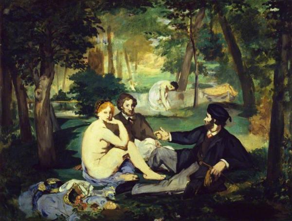 Dejeuner Sur L'herbe by Edouard Manet
