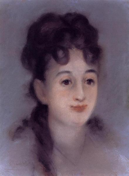 Eva Gonzales by Edouard Manet