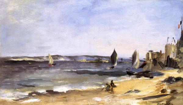 Fine Weather At Arcachon by Edouard Manet Oil Painting Reproductions