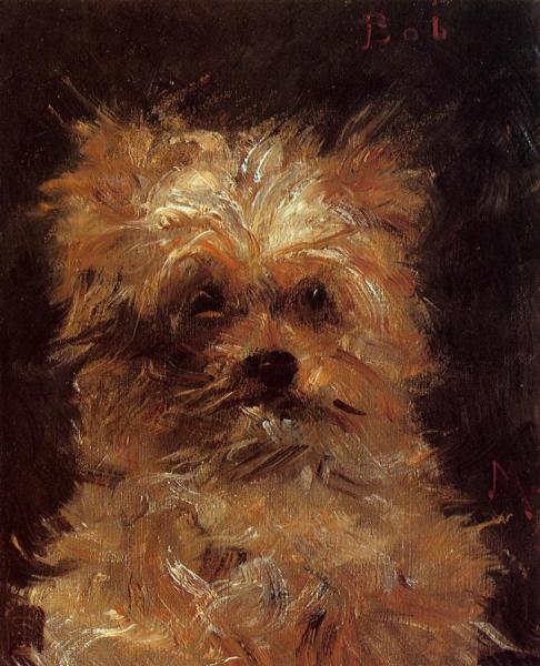 Head Of A Dog, 'bob' by Edouard Manet