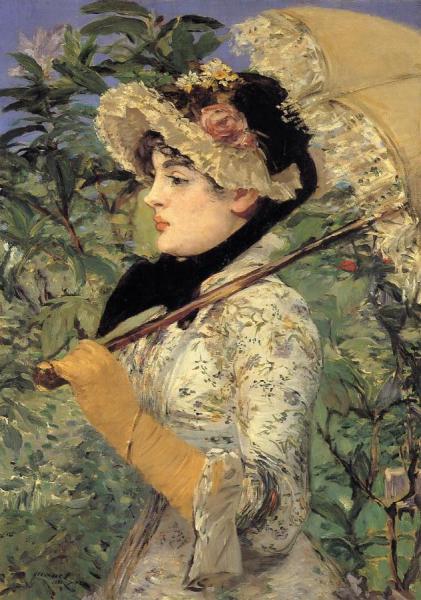 Jeanne: Spring by Edouard Manet