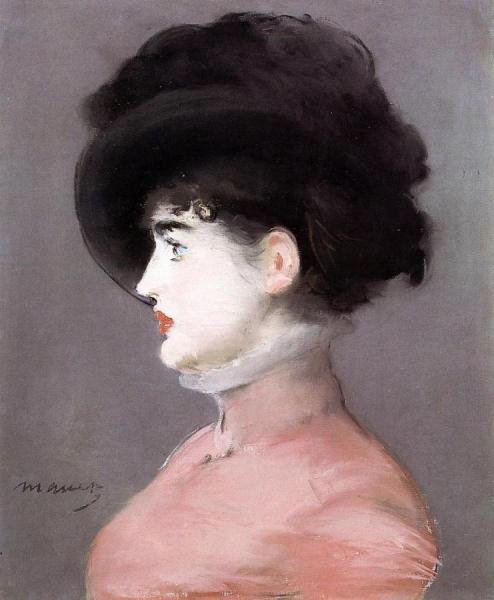 La Viennoise, Portrait Of Irma Brunner by Edouard Manet