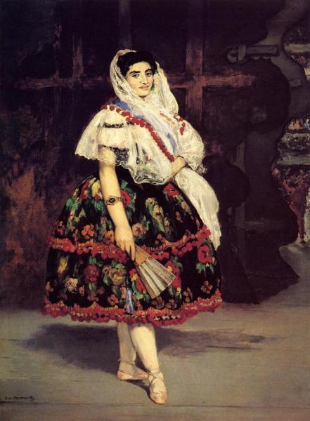 Lola De Valence by Edouard Manet