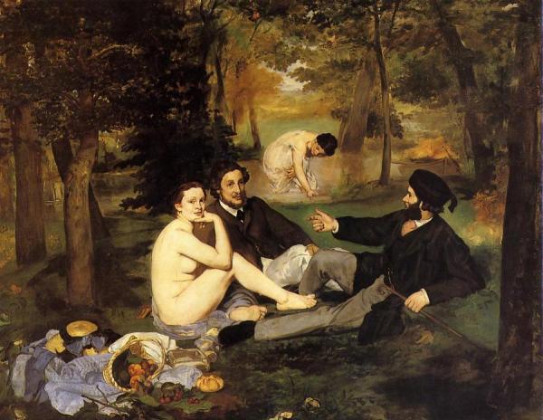Luncheon On The Grass by Edouard Manet