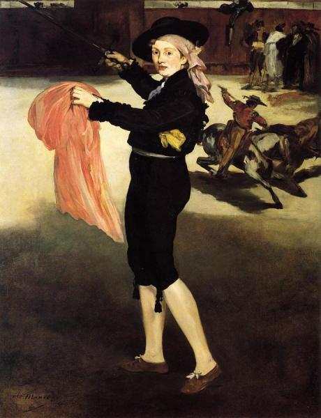 Mlle V...in The Costume Of An Espada by Edouard Manet