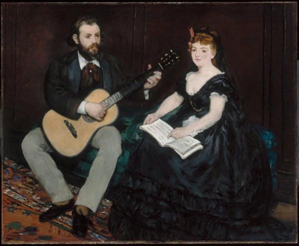 Music Lesson by Edouard Manet