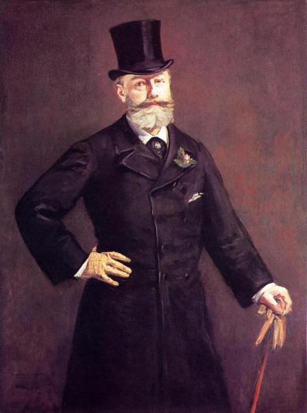Portrait Of M. Antonin Proust by Edouard Manet