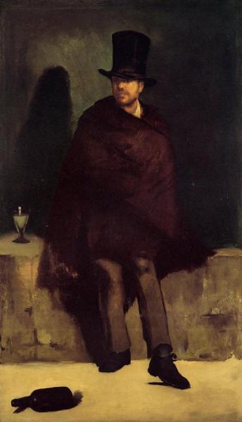 The Absinthe Drinker by Edouard Manet
