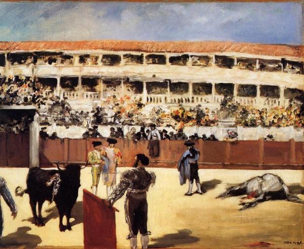 The Bullfight by Edouard Manet