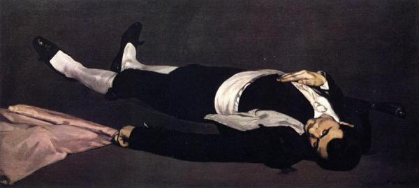 The Dead Toreador by Edouard Manet