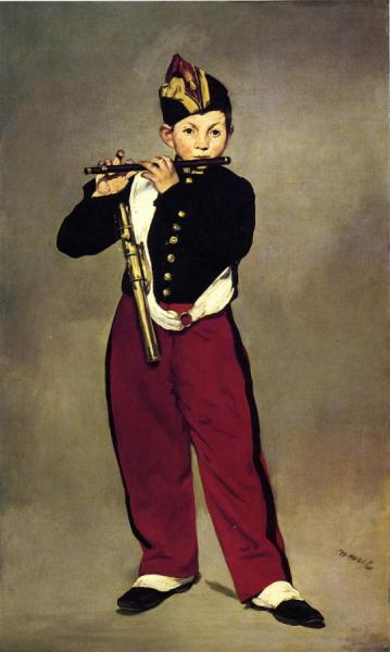 The Fifer by Edouard Manet