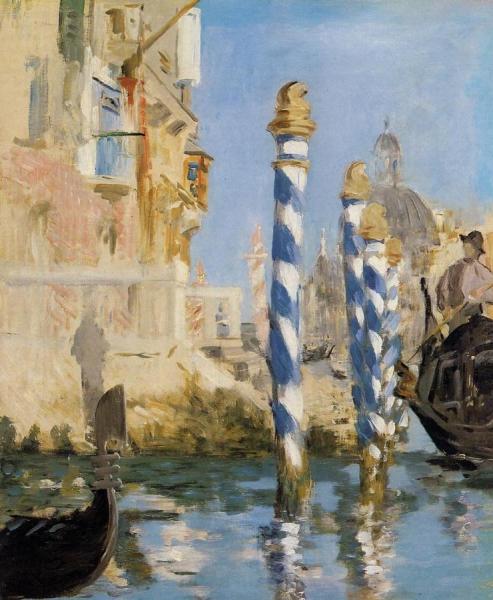The Grand Canal, Venice by Edouard Manet
