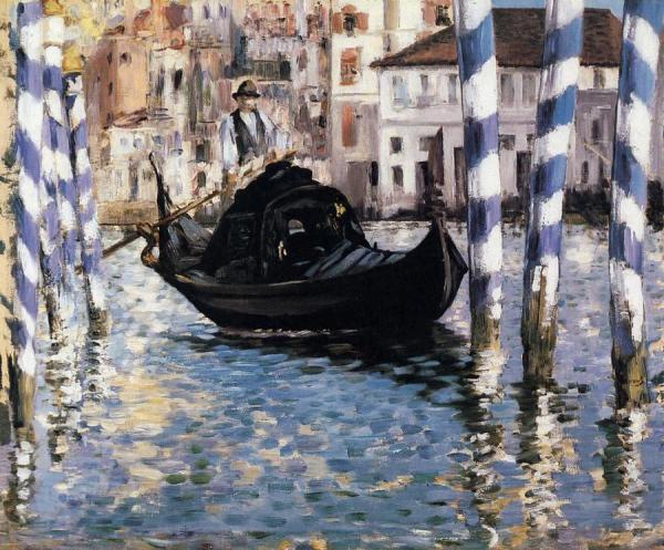 The Grand Canal, Venice by Edouard Manet