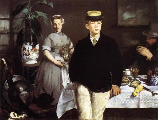 The Lucheon by Edouard Manet