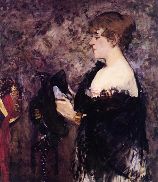 The Milliner by Edouard Manet
