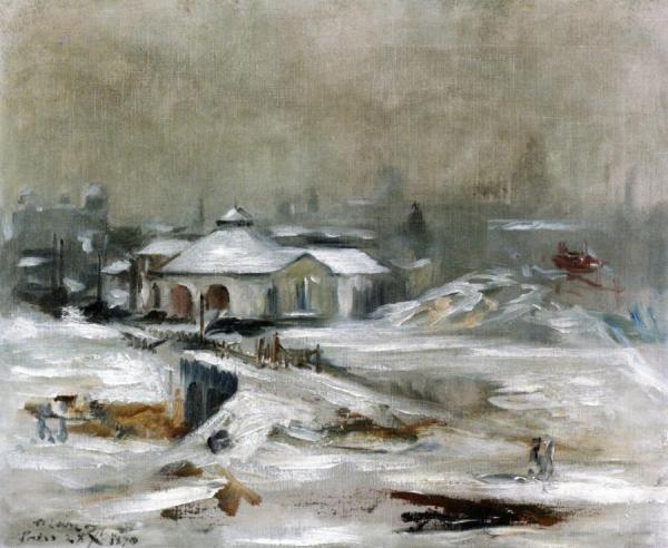 The Railroad Station In Sceaux by Edouard Manet