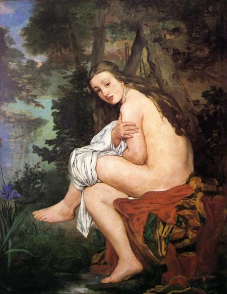 The Surprised Nymph by Edouard Manet