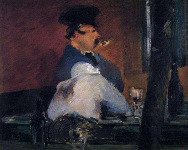 The Tavern by Edouard Manet